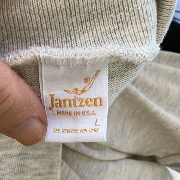 Vintage 70’s Jantzen Crewneck Sweatshirt Women’s Large Grandma Core - Picture 6 of 7